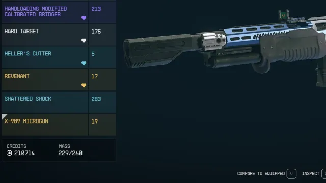 starfield weapon tiers