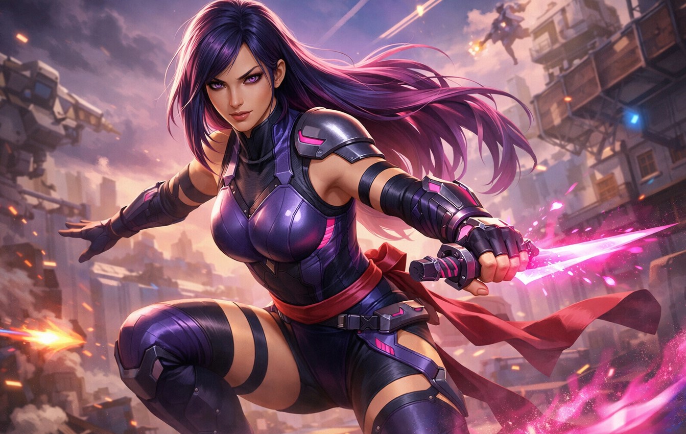Psylocke in Marvel Rivals