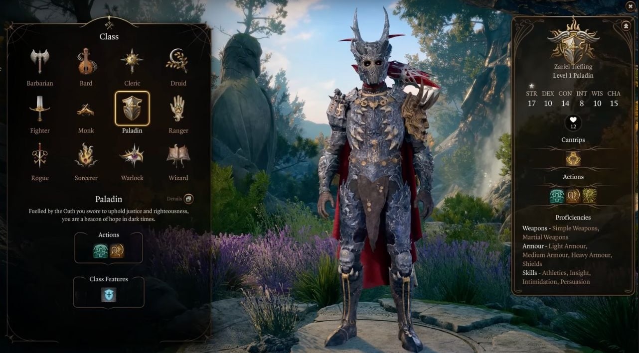 Helldusk Armor in BG3