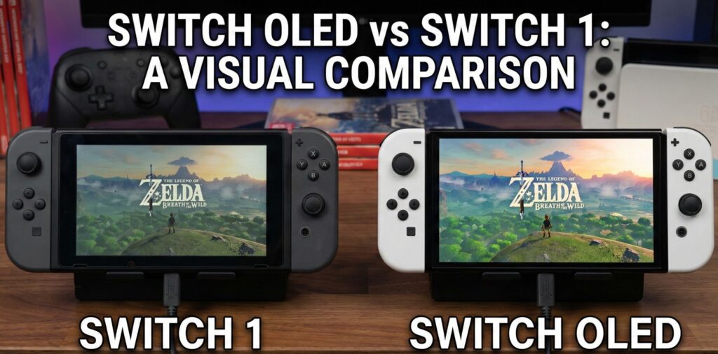 Switch OLED vs Switch