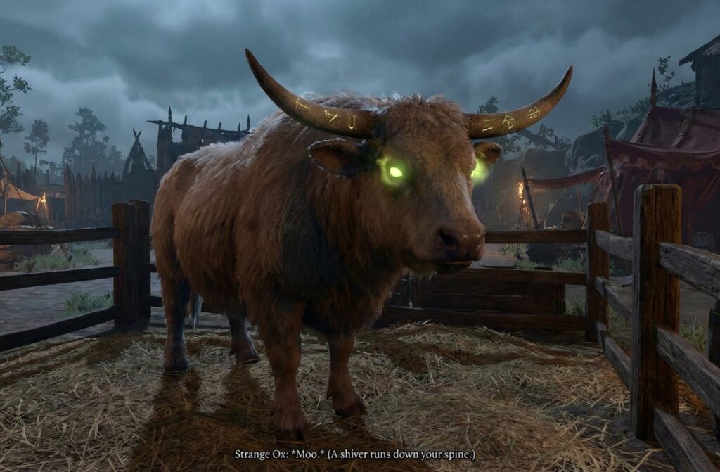 Strange Ox in BG3