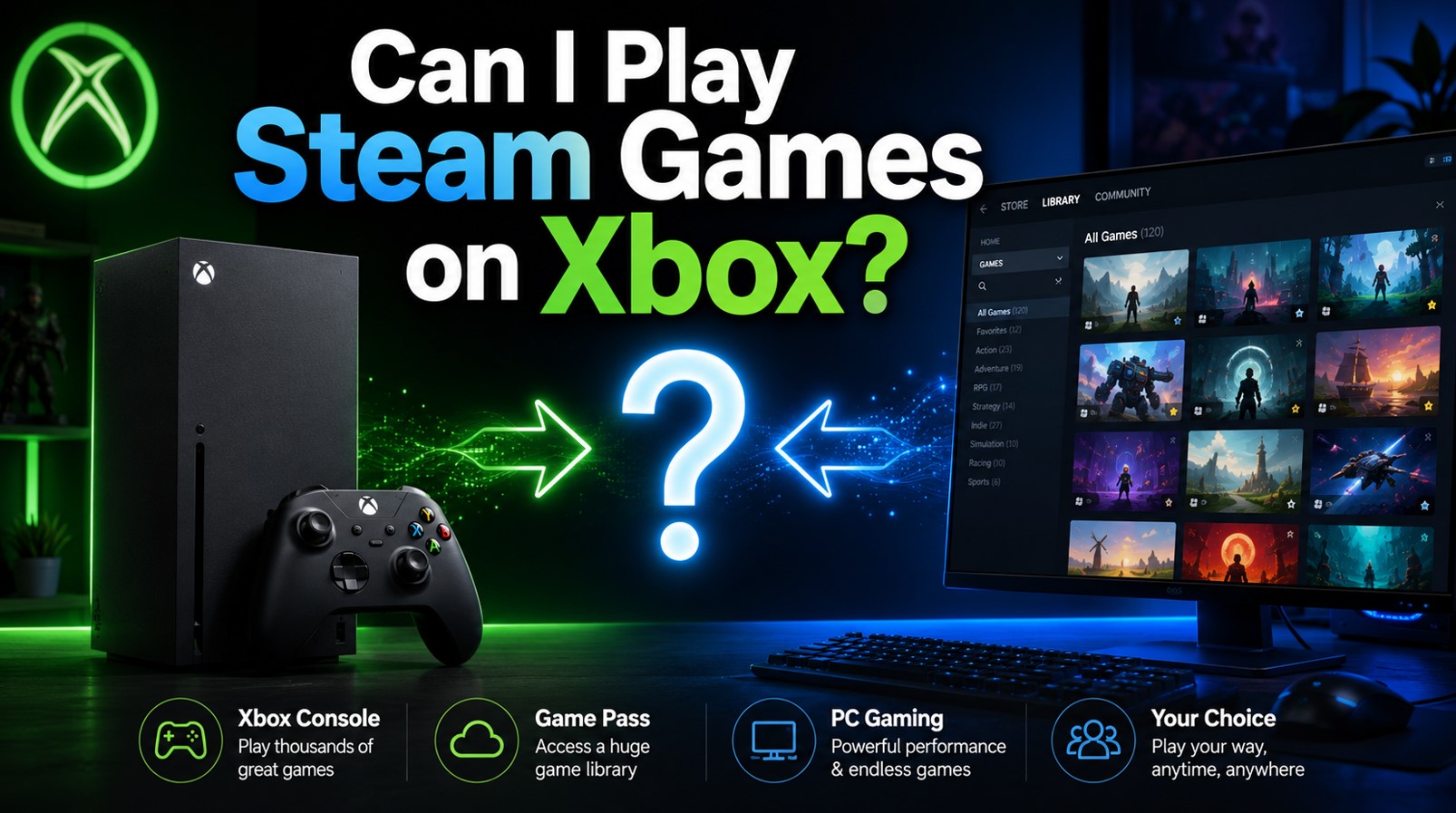 Can I Play Steam Games on Xbox