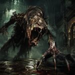 Blood Starved Beast in Bloodborne