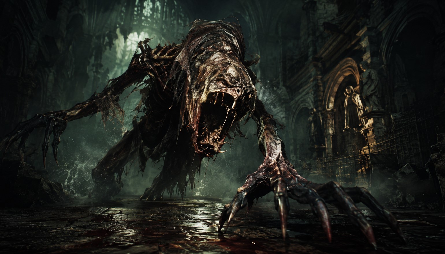 Blood Starved Beast in Bloodborne