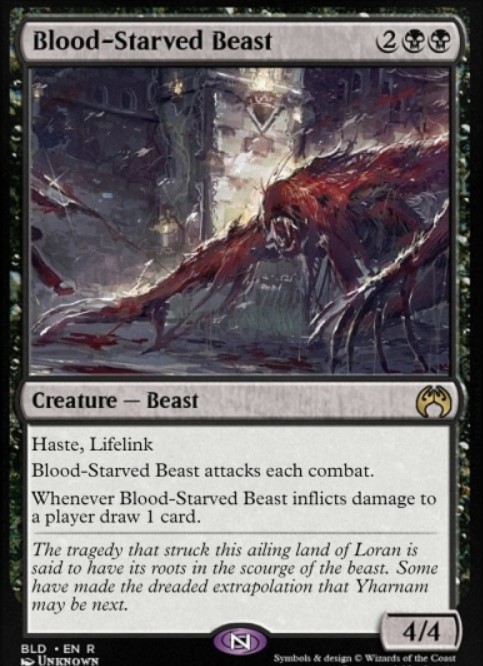 Blood Starved Beast in Bloodborne
