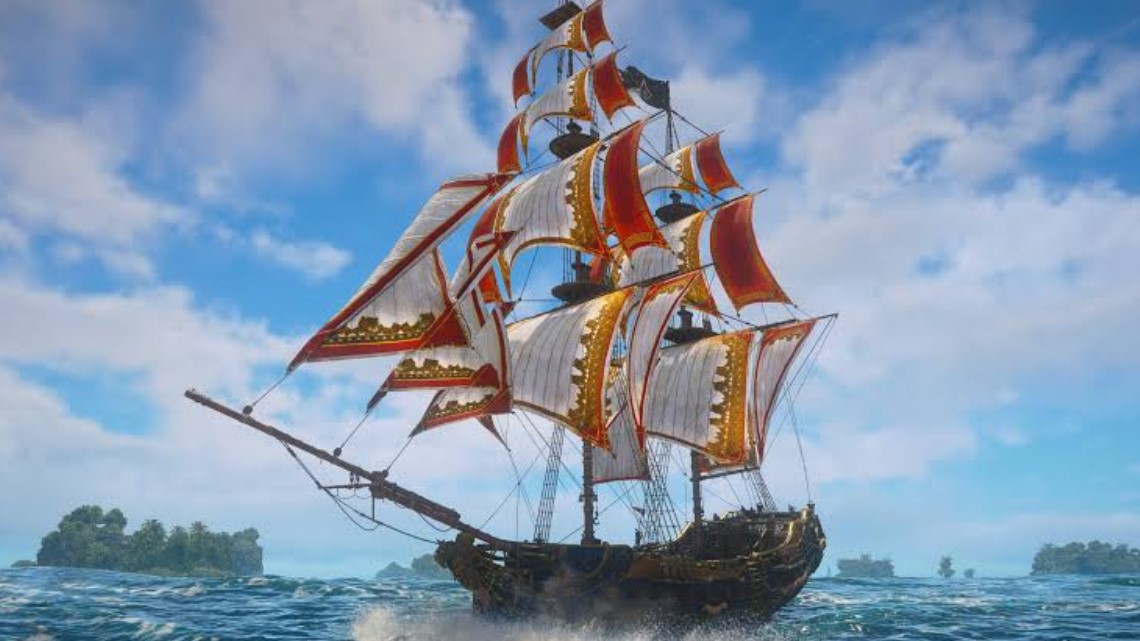 Legendary Wooden Pirate Ship