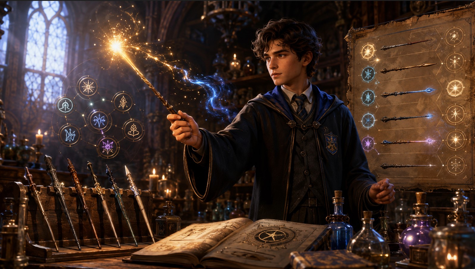 Hogwarts Legacy Wand Build