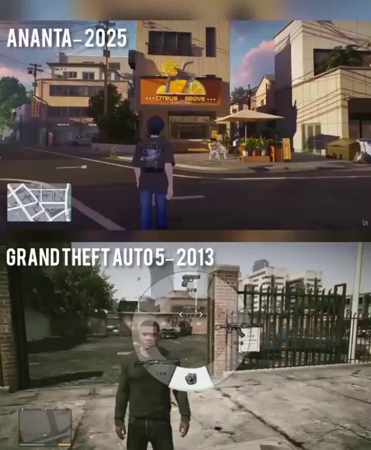 Ananta vs GTA5