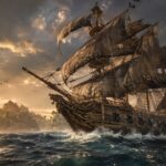 Legendary Wooden Pirate Ship