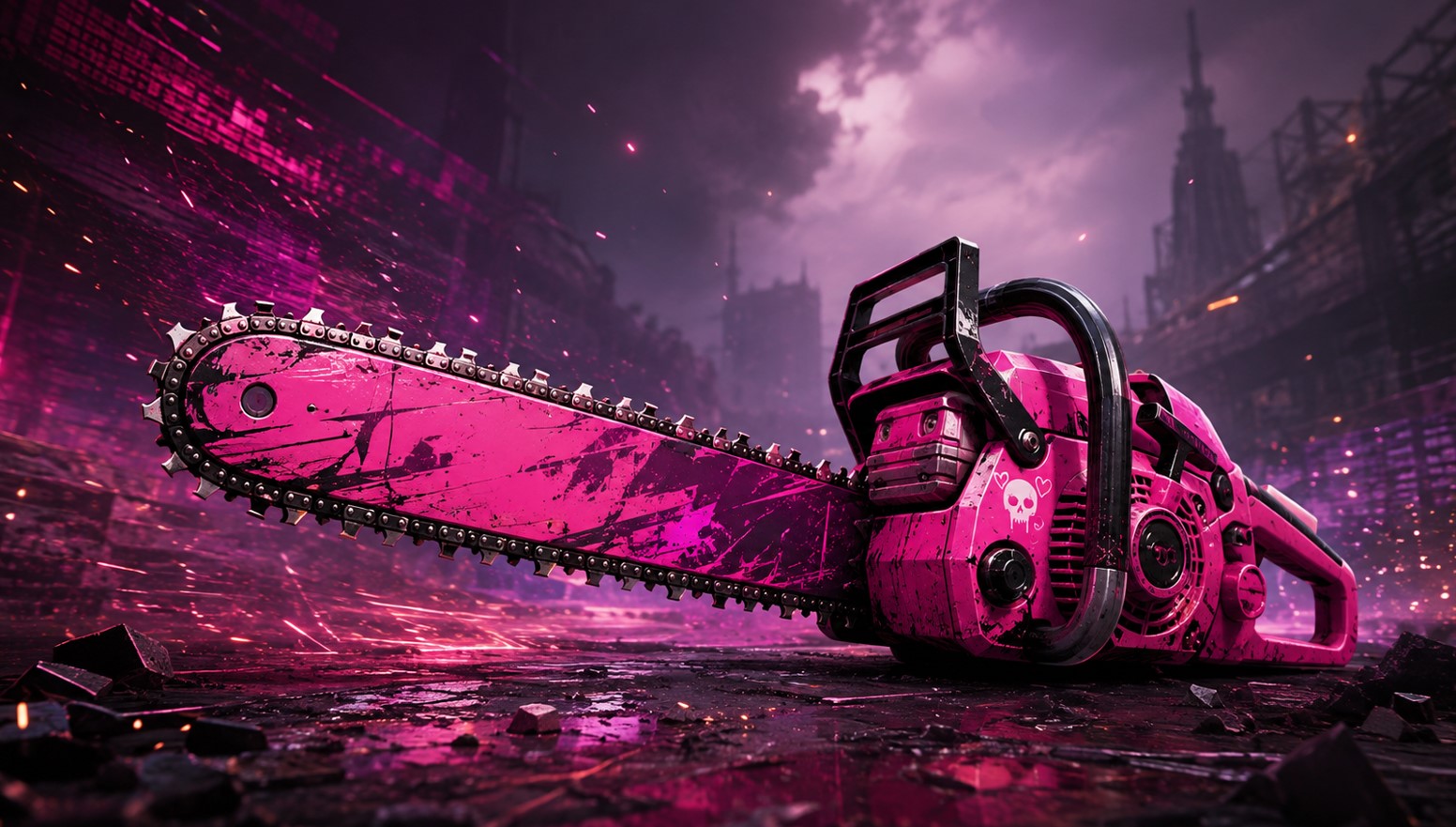 Pink Chainsaw in Video Games